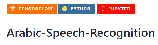 Arabic Speech Recognition